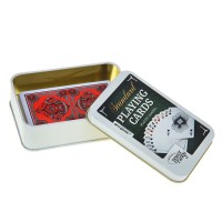 Карты игральные пластиковые "Poker range", 54 шт, 28 мкм, 8.8 х 5.8 см, микс