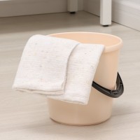 Салфетка - тряпка хозяйственная Доляна, 80×100 см, плотность 180 г/м², строчка 2.5 мм, с оверлоком, белая