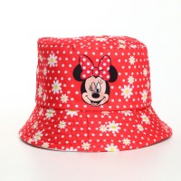 Панама детская для девочки, двухсторонняя, размер 52-54 Минни Маус