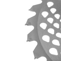 Нож для триммера ТУНДРА, 230×25.4 мм, 24 зуба