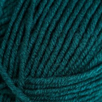 Пряжа "Lanagold" 51% акрил, 49% шерсть 240м/100гр (507 - античный зелёный)