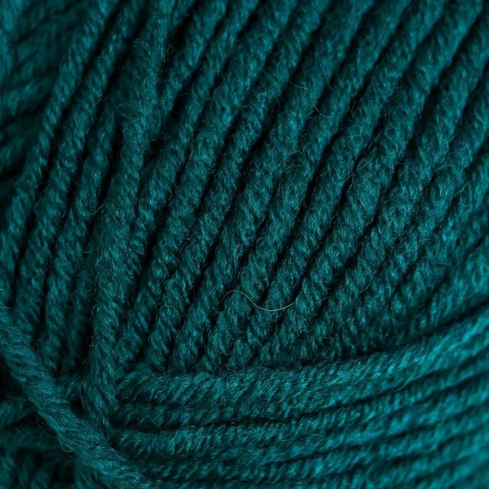 Пряжа "Lanagold" 51% акрил, 49% шерсть 240м/100гр (507 - античный зелёный)