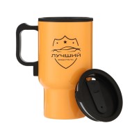 Термокружка автомобильная, 450 мл, «Лучший водитель», сохраняет тепло 4 ч, 12×17 см