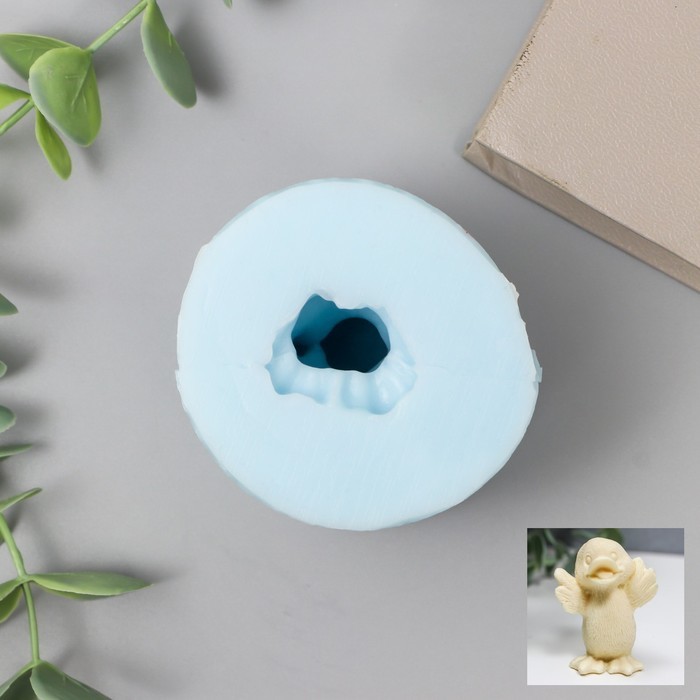 Молд силикон "Утенок" 4,5х3,5х5,2 см МИКС