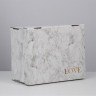 Коробка подарочная складная, упаковка, «Мрамор», 31×25.5×16 см