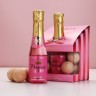 Подарочный набор: гель для душа шампанское и бомбочки для ванны МИКС, Чистое Счастье