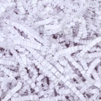 Наполнитель бумажный для подарков, белый, 500 г