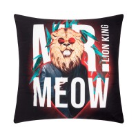 Подушка декоративная «Этель» Lion king, 40×40 см, велюр