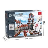 Конструктор «Сила рыцаря: Осада крепости», 555 деталей