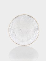 Тарелка «Фейерверк», d=15.5 см, стекло, прозрачная