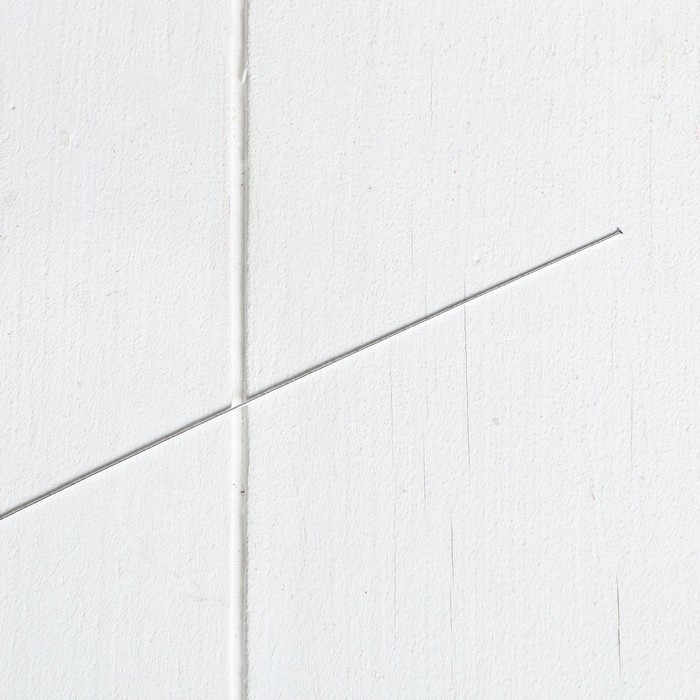 Проволока для изготовления искусственных цветов "Серебро" 60 см сечение 0,7 мм