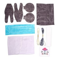 Набор для творчества: игрушка из фетра «Пасха: зайка в платье»