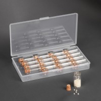 Набор баночек для хранения мелочей, d = 1,5 × 3 см, 18 шт