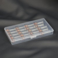 Набор баночек для хранения мелочей, d = 1,5 × 3 см, 18 шт