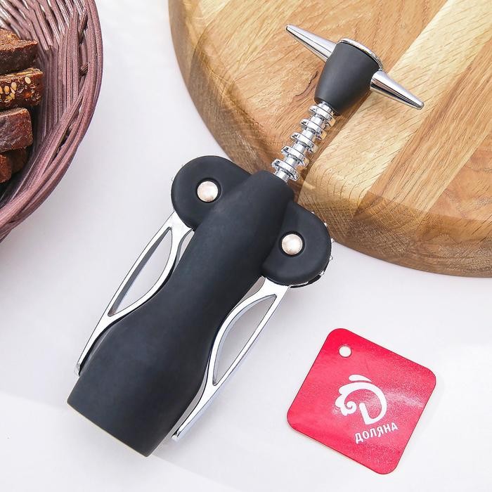 Штопор «Яркий», 19 см, цвет МИКС