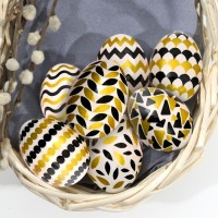 Термонаклейки на 7 яиц «Роскошь», 7,3 х 34,2 см