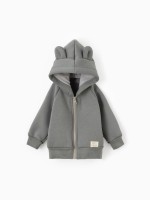 Костюм (толстовка, брюки) «Крошка Я» BASIC LINE, рост 68-74 см, серый