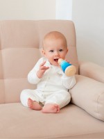 Комбинезон детский MINAKU, рост 86-92 см, экрю