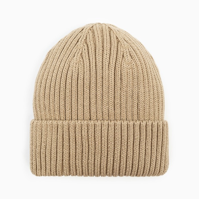 Шапка детская KAFTAN, бежевая, размер 48-52 (3-5 лет)