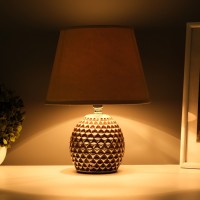 Настольная лампа "Джейн" Е14 40Вт 22,5х22,5х31,5 см бежевый