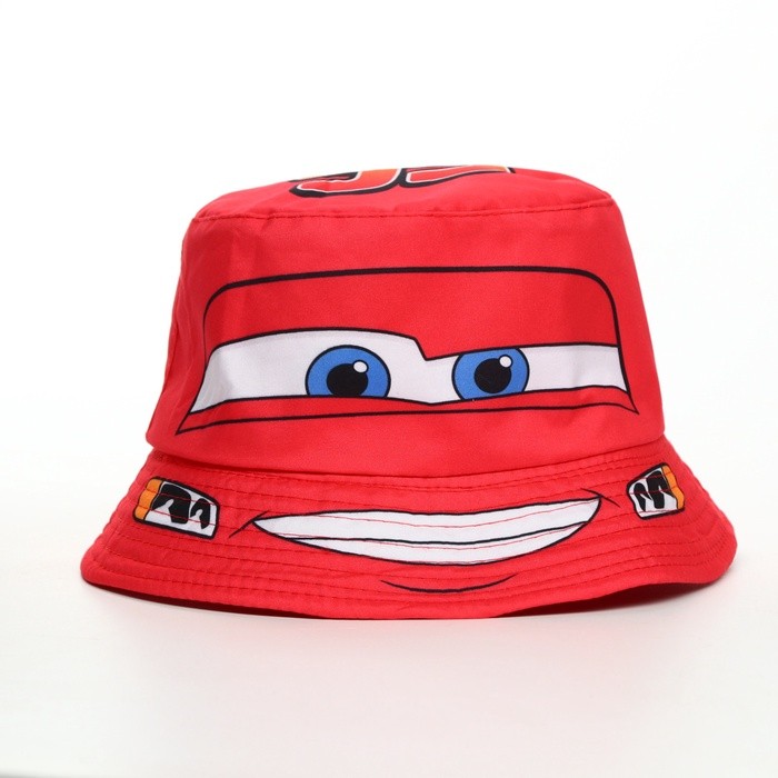 Панама детская для мальчика, размер 52-54 Тачки