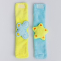 Развивающие браслетики - погремушки «Лисичка», 2шт