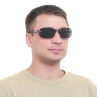 Очки солнцезащитные OneSun, дужка 13 см, ширина 15 см, 4.5×6.5 см, линзы - накладки