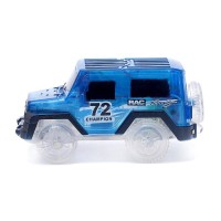 Машинка для магического трека Magic Tracks, работает от батареек, цвет оранжевый