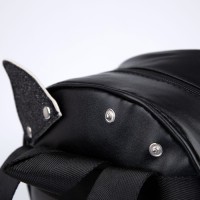 Рюкзак детский с блестками "Котик", съемные элементы, 27х23х10 см