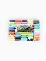 Воздушный пластилин «Пиксели», 60 брусков