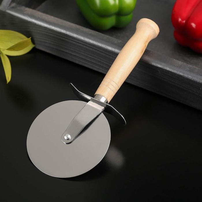 Нож для пиццы и теста Доляна «Классик», 18,5 см Нож для пиццы и теста Доляна «Классик», 18,5 см