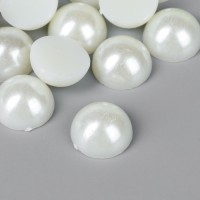 Набор для творчества половинка жемчужины d=1,4 см 20гр