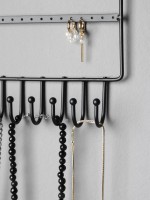 Органайзер для украшений «Вешалка», 37×25×5 см, чёрный