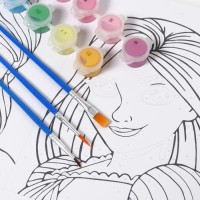 Картина по номерам с подрамником «Принцессы», 30 х 40 см