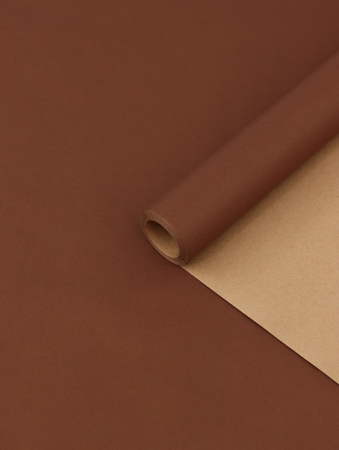 Бумага упаковочная крафт «Кофейный», 0.68×10±5% м, 70 г