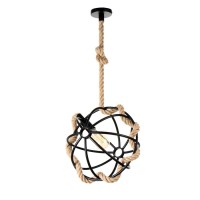 Светильник BayerLux "Глоба" Е27 40Вт черный 33х33х33-113см