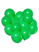 Воздушные шары латексные 12", пастель, 25 шт., зелёные
