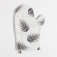 Набор кухонный "Этель" Merry Christmas: варежка 20х27 см, прихватка 19х19 см, 100% хлопок