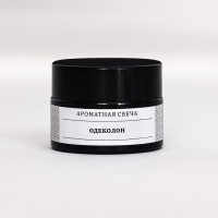 Свеча ароматическая в банке "Одеколон", соевый воск, 12 г