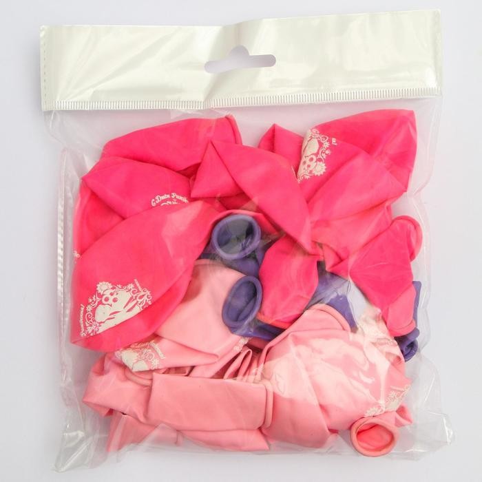 Воздушные шары «С Днем Рождения», Холодное сердце, 5 шт., 12"