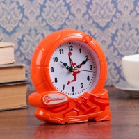 Часы - будильник настольные «Баскетбол», дискретный ход, циферблат d-8 см, 14×12 см, АА