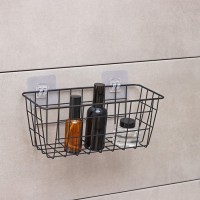 Корзина для мелочей Доляна, 29×12×12 см, чёрная