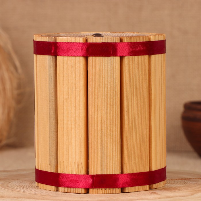 Бочка-копилка "Царская казна", 14х12х12 см Бочка-копилка "Царская казна", 14х12х12 см