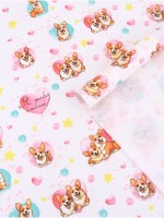 Бумага упаковочная, крафт «Я тебя люблю», 70×100 см, 1 лист