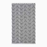 Полотенце махровое Этель "Ornament" чёрный, 50х90 см, 100% хлопок, 420 гр/м2