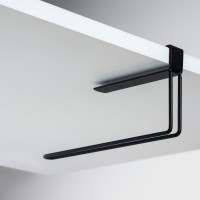 Держатель для бумажных полотенец подвесной Доляна «Лофт», 20.6×3×10.1 см, чёрный