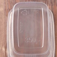 Контейнер одноразовый «Юпласт», 500 гр, 10,8×8,2×10,6 см, прямоугольный, цвет прозрачный