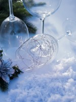 Гирлянда «Нить» 3 м, роса, IP20, серебристая нить. 30 LED, от батареек AG13×3, 3 режима, свечение белое