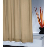 Штора для ванных комнат Uni кремовый 180х200 см
