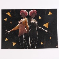 Пазл деревянный фигурный «Близнецы», 140 элементов